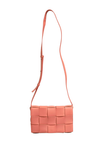 Lambskin Maxi Intrecciato Cassette Crossbody Bag