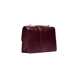 Bordeaux Polyester Handbag