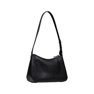 Black Polyester Handbag