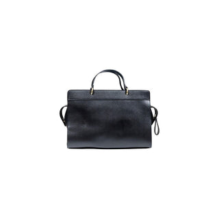 Black Polyester Handbag