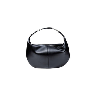 Black Polyester Handbag