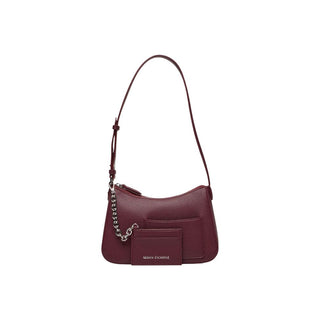 Bordeaux Polyester Handbag