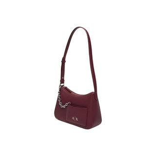 Bordeaux Polyester Handbag