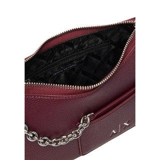 Bordeaux Polyester Handbag