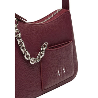 Bordeaux Polyester Handbag