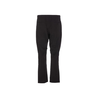 Black Elastane Athletic Pants