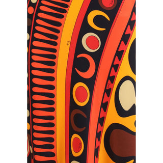 Multicolor Silk Long Dress