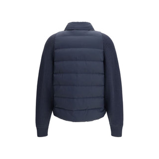 Blue Polyester Jacket