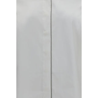White Cotton Dress Shirt