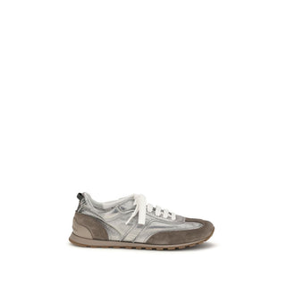 Multicolor Calf Leather Bos Taurus Athletic Sneakers