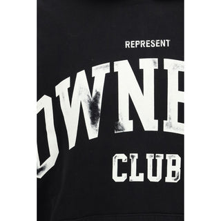 Black Cotton Sweatshirt