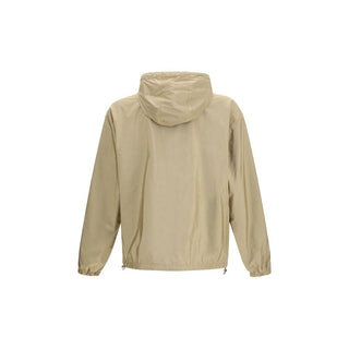 Beige Recycled Polyamide Shell Jacket