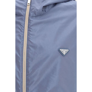 Beige Recycled Polyamide Shell Jacket