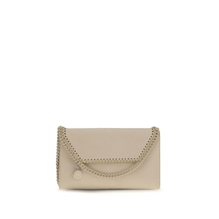 Beige Polyester Shoulder Bag