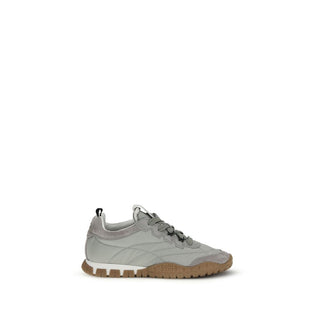 Zapatillas deportivas grises de poliamida reciclada