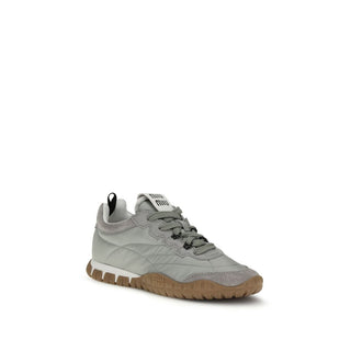 Zapatillas deportivas grises de poliamida reciclada