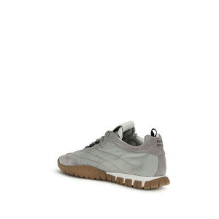 Zapatillas deportivas grises de poliamida reciclada