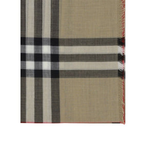 Beige Silk Foulard