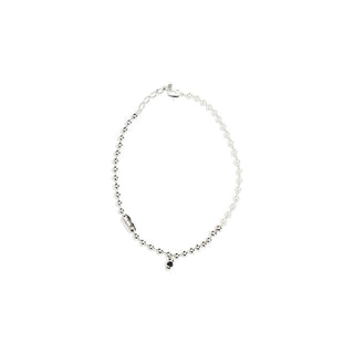 White Brass Necklace