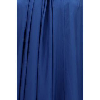 Blue Silk Cocktail Dress
