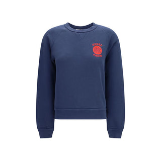 Blue Cotton Sweatshirt