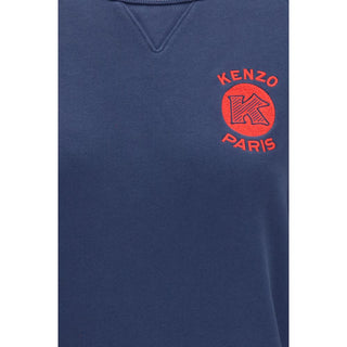 Blue Cotton Sweatshirt