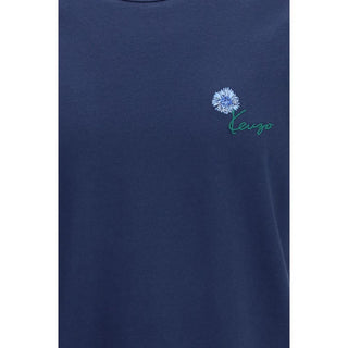 Blue Cotton T-Shirt