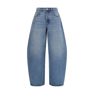 Blue Cotton Jeans Denim