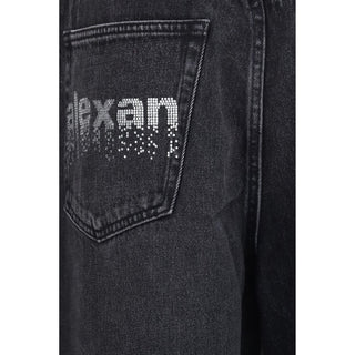 Black Cotton Jeans Denim
