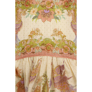 Multicolor Cotton Casual Dress