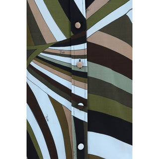 Multicolor Viscose Pattern Shirt