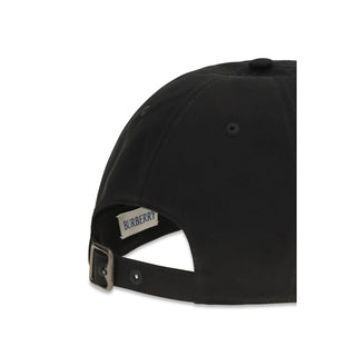 Black Cotton Cap (Baseball Hat)