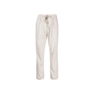 Pantalones casuales de elastano gris