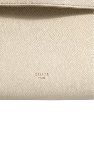 Nano Belt Bag Grained Calfskin Chalk