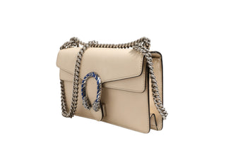Bolso de mano Dionysus de piel blanca
