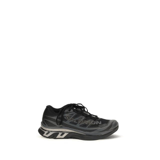 Black Polyamide Athletic Sneakers