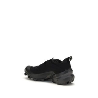 Zapatillas deportivas negras de nailon  