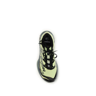 Bicolor Polyamide Athletic Sneakers