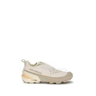 Beige Polyester Athletic Sneakers