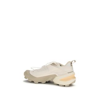Beige Polyester Athletic Sneakers