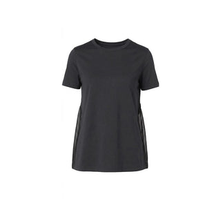 Black Cotton T-Shirt