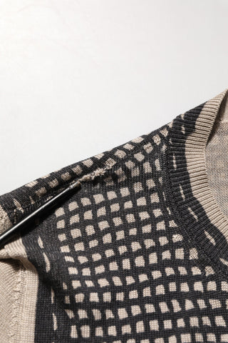 Black Floral Lace ButtonDownCardigan Sweater