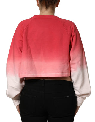 Multicolor StrawberryPrint Sweatshirt Sweater