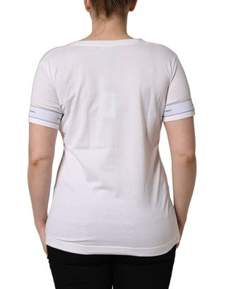 White D&G WE LOVE JAPAN Print Cotton T-shirt