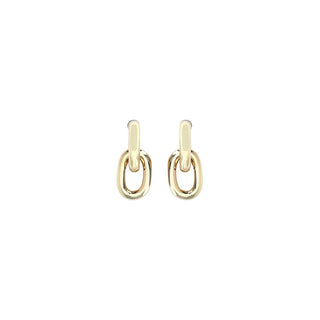 Gold Resin Earrings