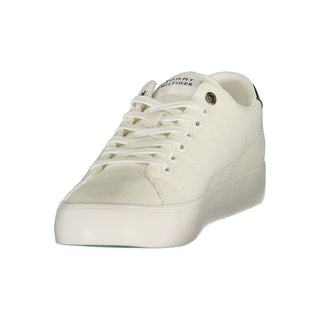 Bianco Polyester Men's Sneaker