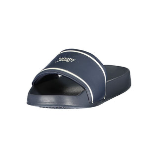 Blue Polyurethane Women's Slipper