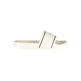 Zapatilla de poliuretano blanca para mujer