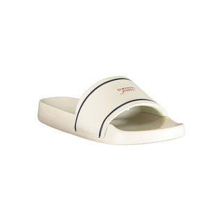 Zapatilla de poliuretano blanca para mujer