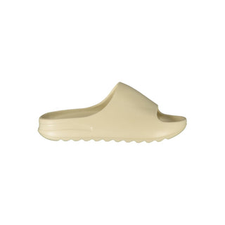 Beige Polyurethane Women's Slipper